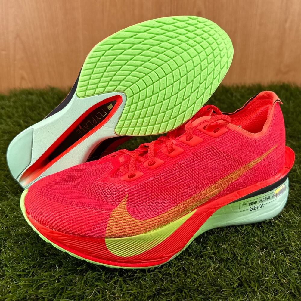 Nike ZoomX Vaporfly Next% 4 Bright Crimson Running Shoes HF6412-600 Women's Sz 5